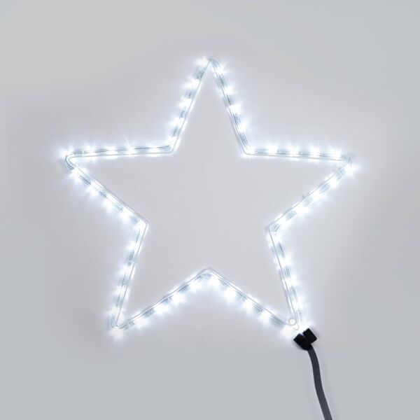 eurolamp stella natalizia led, 56x56cm, ip44