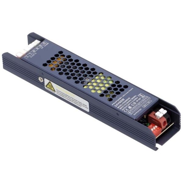 leddiretto alimentatore finkmann 60w 24v ip40 con dimmer integrato