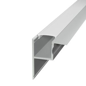 Profilo in Alluminio Angolare da Incasso per Cartongesso da 1m e 2m