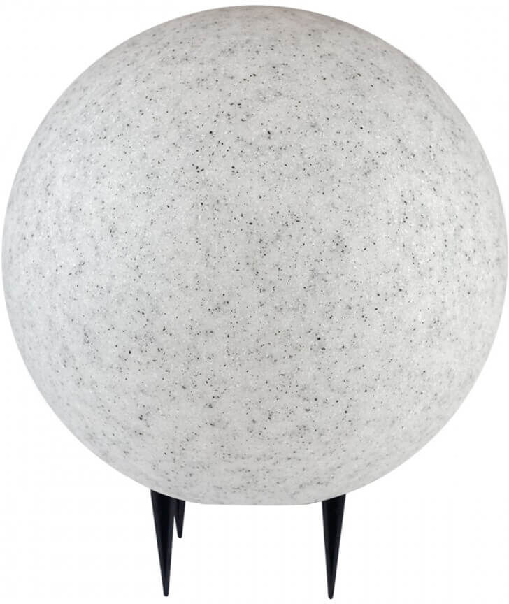 Sfera da giardino base E27, effetto MARMO - Ø38cm