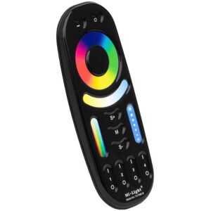 Mi-Light Telecomando RGB / RGBW / RGB+CCT 4-Zone Full Touch - Nero