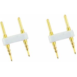 LEDDIRETTO Connettore 2 pin LED Neon Flex 24V (Conf. 4pz)