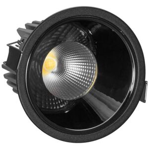 LEDDIRETTO Faro da Incasso 18W Foro Ø90mm Nero IP40 CCT BRIDGELUX LED 3 Parabole