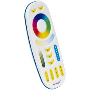 Mi-Light Telecomando RGB / RGBW / RGB+CCT 4-Zone Full Touch - Bianco