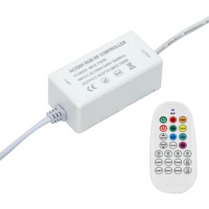 LEDDIRETTO Controller per Neon Flex LED RGB Serie 220V + Telecomando