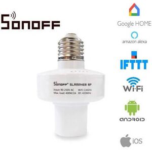 Portalampada smart E27 SONOFF SLAMPHER RF