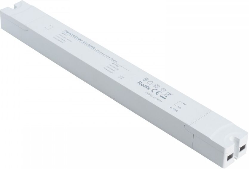 LEDDIRETTO Alimentatore FINKMANN 200W 24V, IP20 - ULTRA SLIM