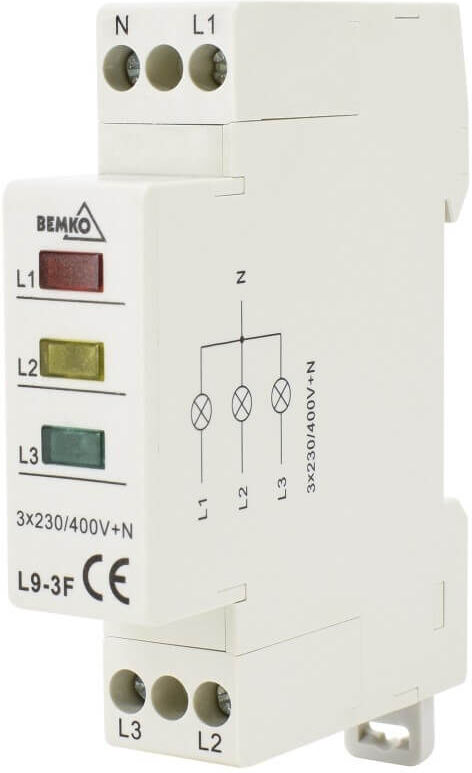 Bemko Spie Luminose di presenza Tensione a 3 Poli +N , 1Posto