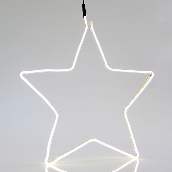 eurolamp stella natalizia led neon flex, 58x54cm, ip44