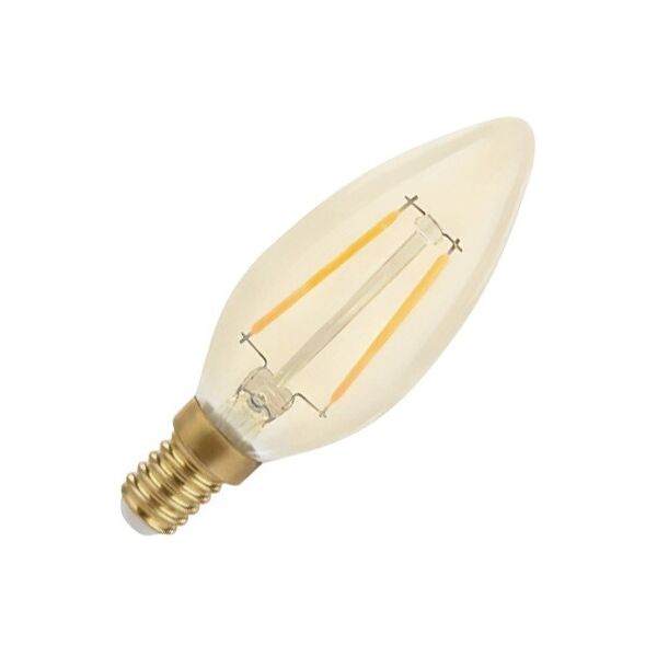 leddiretto lampada led 2w filamento ambrata e14 260lm