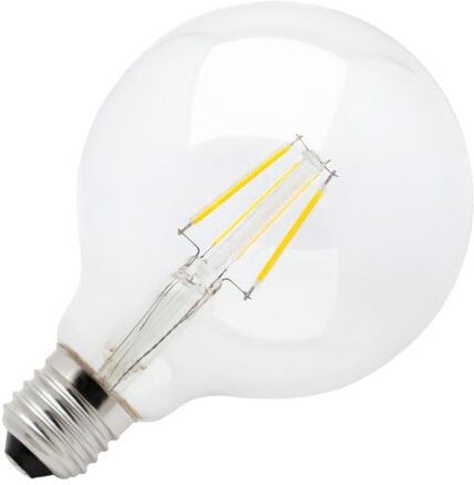 LEDDIRETTO Lampada LED Globo a Filamento E27 8W, G125, 131lm/W