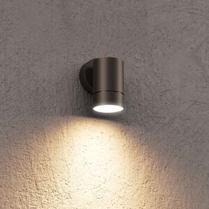 LEDDIRETTO Applique Cilindrica Monodirezionale, IP65, GU10, Nero