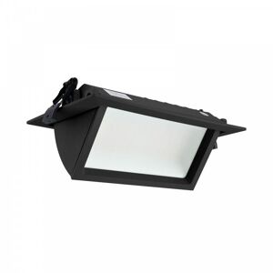 LEDDIRETTO Faro LED da Incasso 44W Rettangolare, Foro 210x130, Nero - PHILIPS Certadrive