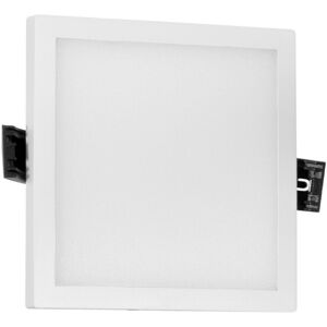 LEDDIRETTO Pannello LED 8W da incasso Quadrato, Foro Tondo Ø75mm OSRAM LED, CCT