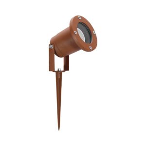 LEDDIRETTO Faretto da Giardino con Picchetto GU10 - CORTEN