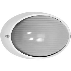 LEDDIRETTO Applique da esterno Ovale E27 bianca IP44