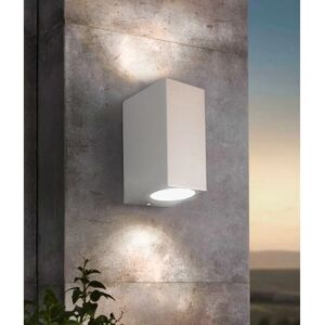 LEDDIRETTO Applique Rettangolare Bidirezionale IP65 - GU10 Grigio