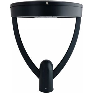 LEDDIRETTO Lampione Stradale LED 65W, Iron Black, 150lm/W, Dimmerabile 1-10V, Programmabile - PHILIPS Xitanium