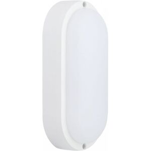 LEDDIRETTO Plafoniera LED da Esterno 15W, IP65, Ovale, CCT - Bianco Variabile