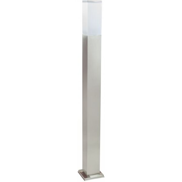 leddiretto paletto da giardino 100cm, acciaio inox, ik06, ip54, base e27