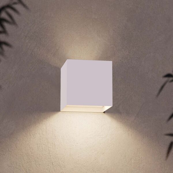 iglux applique led 10w bidirezione 100lm//w, ip65, bianco - 2cct