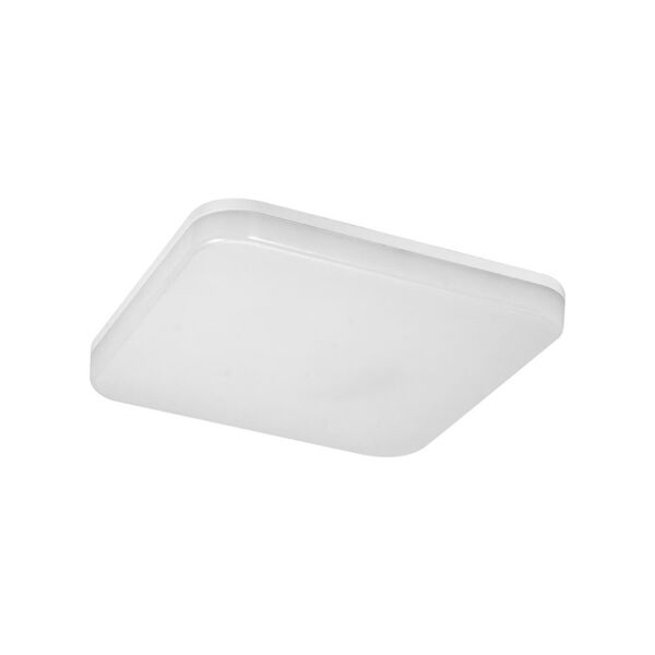 leddiretto plafoniera led 24w ip65, quadrata 28x28cm, cct bianco variabile