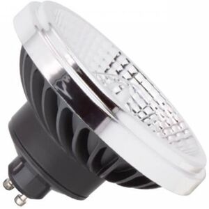 LEDDIRETTO Lampada AR111 15W, Angolo 45°, Nera - OSRAM LED