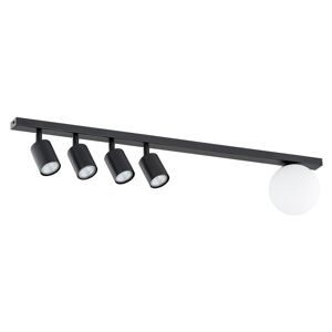 EMIBIG lighting Lampadario da Soffitto BASTER 5 Black GU10 e E14