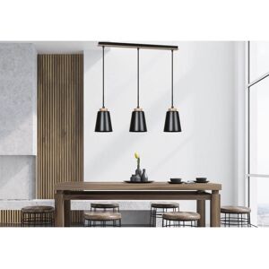 EMIBIG lighting Lampadario a Sospensione BOLERO 3 BLACK