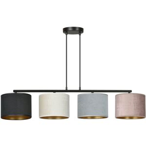 EMIBIG lighting Lampadario a Sospensione Hilde 4 MIX E27