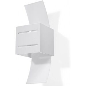 SOLLUX Applique LORETO White da parete