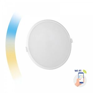 Spectrum Led Pannello LED da incasso 22W smart CCT Bianco Variabile e Dimmerabile WiFi - Amazon Alexa e Google Home Ø215mm