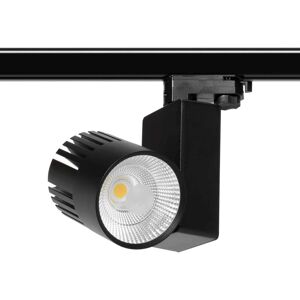 leddiretto faretto led 40w per binario trifase cri98, 110lm/w - banchi caseari, frutta, verdura, formaggi