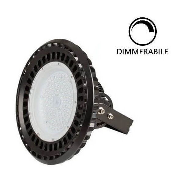 ultralux lampada industriale 150w chip philips - dimmerabile - alimentatore meanwell 21.500lm