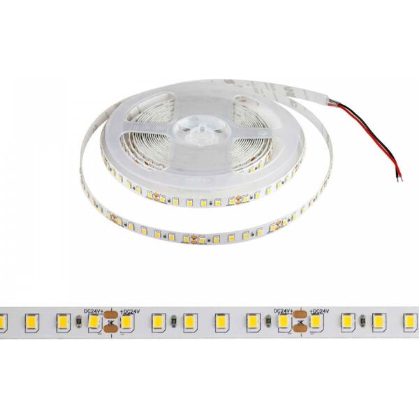 leddiretto striscia led 2835/120 - ip20 - 15w/m - 5m - 24v - chip lumileds