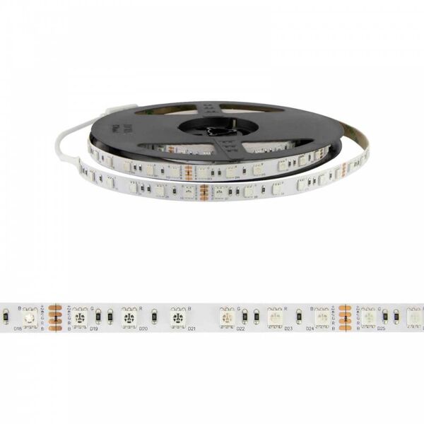 leddiretto striscia led professional 5050/60 - rgb - ip20 - 14,4w/m - 5m - 24v