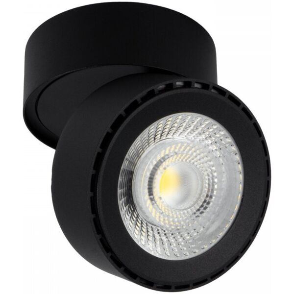 leddiretto applique led 36w da parete e soffitto orientabile nero 60° cct 135lm/w