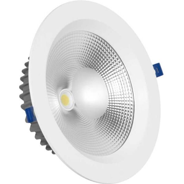 leddiretto faro da incasso 42w, foro Ø205mm, cct bianco variabile, philips certadrive