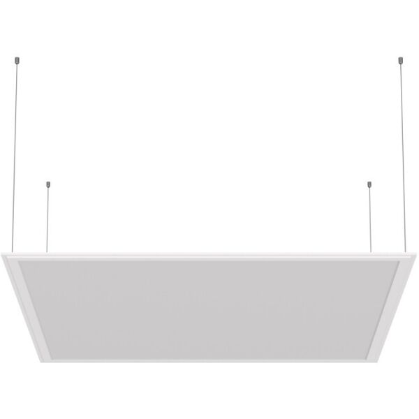 leddiretto pannello led a sospensione 60x60 45w, philips driver, rosa alimentare