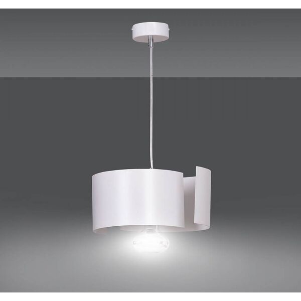 emibig lighting lampada a sospensione vixon 1 white o black