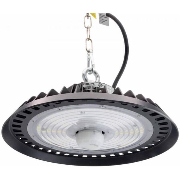 leddiretto campana led 150w philips xitanium driver, 180lm/w - dimmerabile e con sensore di movimento