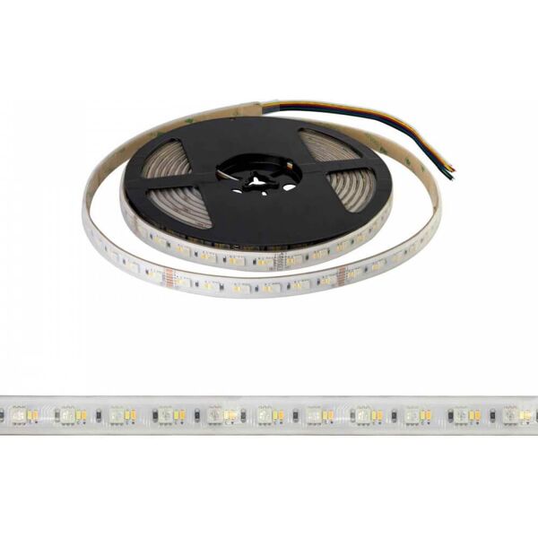 leddiretto striscia led professional - rgb + cct (bianco variabile)  - ip67 - 20w/m - 5m - 24v