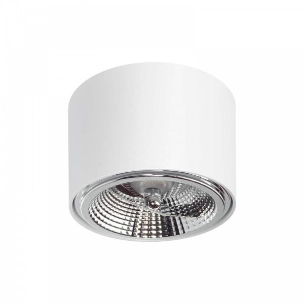 leddiretto applique da soffitto per lampade ar111 fissa bianca