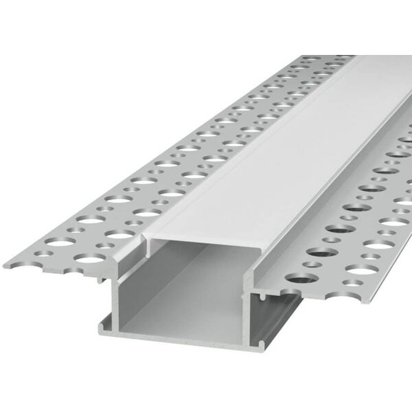 leddiretto profilo in alluminio 1m e 2m da incasso per cartongesso xl