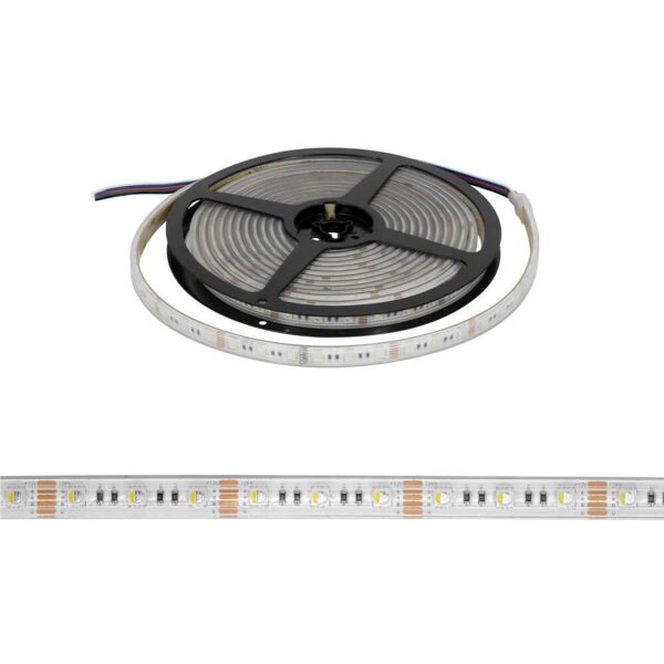 leddiretto striscia led 5050/60, 12v, ip67, 18w/m, 5m - rgbw