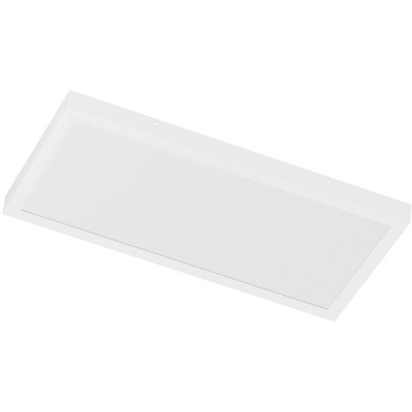 iglux plafoniera led 60x30 28w da soffitto  e parete ugr19 no flickering