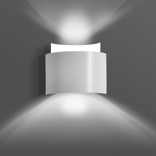 emibig lighting applique volta white da parete