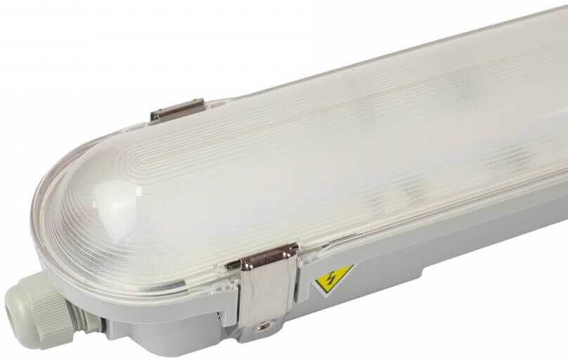 leddiretto plafoniera led stagna 120cm 40w, cct, 6.400lm (160lm/w) - philips certa drive professional