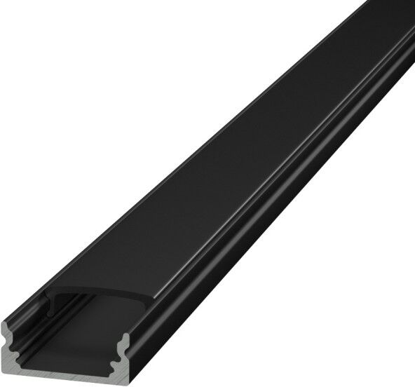 LEDDIRETTO Profilo Slim 1m e 2m NERO (per striscia LED)