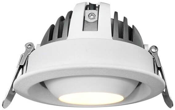 LEDDIRETTO Faro LED da Incasso 12W Ø75mm IP40 CCT Orientabile, Philips CertaDrive